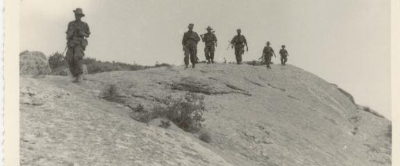 86. En tête Slt Cordonnier,Cch Stanley,Gasse et moi