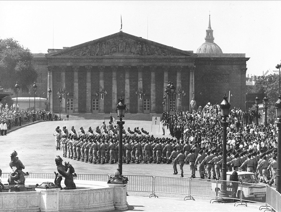 Defile 14 juillet 1971