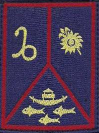 Insigne tissu patch commandement antilles guyane