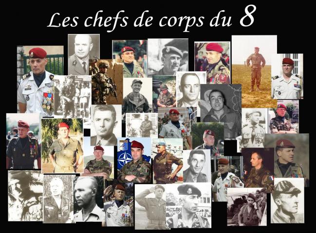 Les chefs du corps