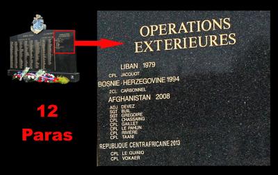 Operations exterieures